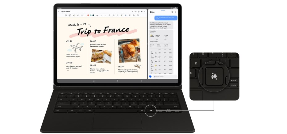 Samsung GalaxyTab 10 FE AI asistent